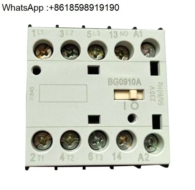 

Three-phase small AC contactor BG0910A230 normally open