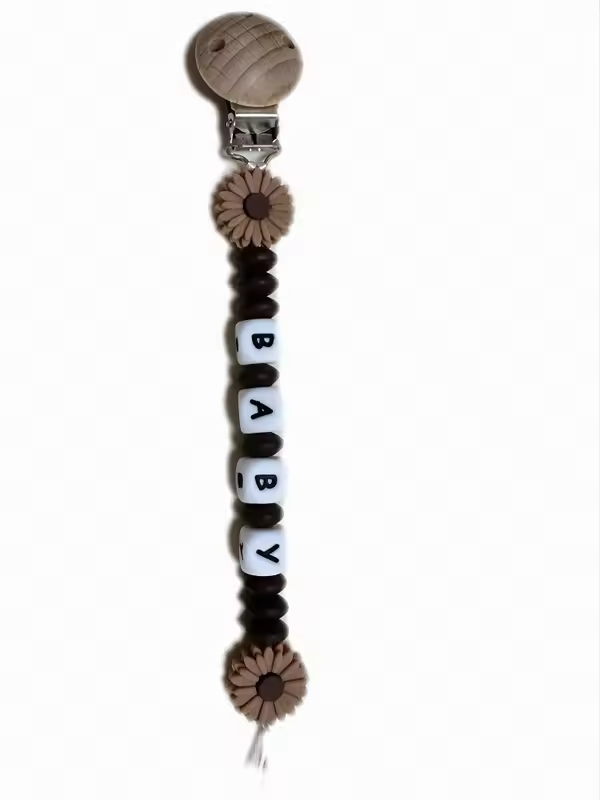 New Custom Pacifier Clips Nipple Dummy Holder Chain Holder Newborn Soother Chains Infant Feeding Soother Teething Toy Chew Gifts - Image 7