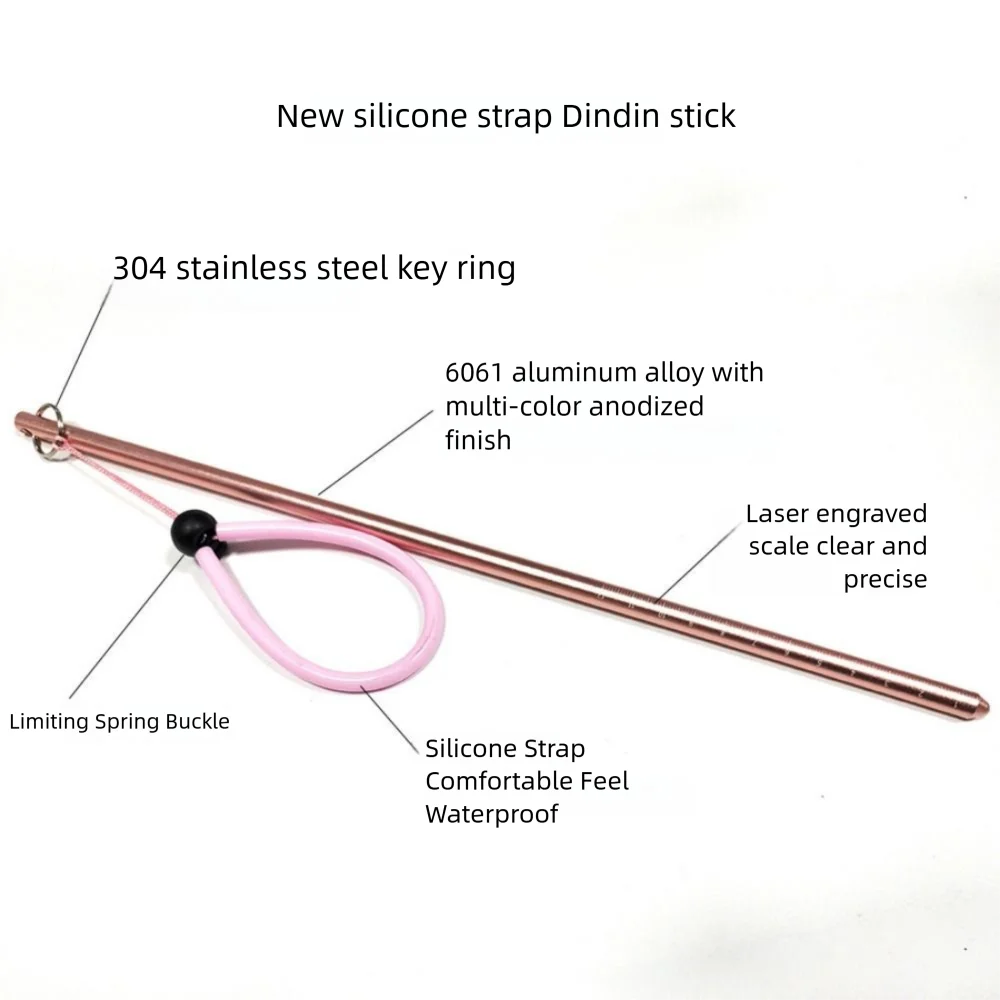 Aluminum Alloy Diving Lobster Stick Underwater Mixer Diving Underwater Diving Rod 35cm with Measurement Diving Pointer Rod