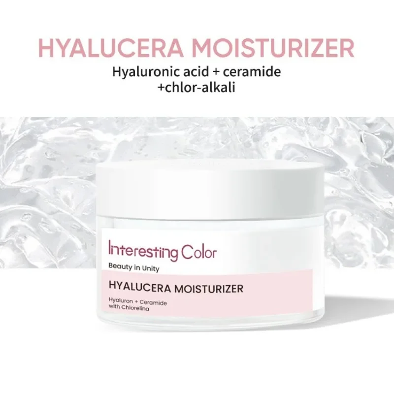 히알루론산 세라마이드 젤 페이스 하이알루세라 모이스처라이저 (24시간 수분 공급 및 광채 피부)