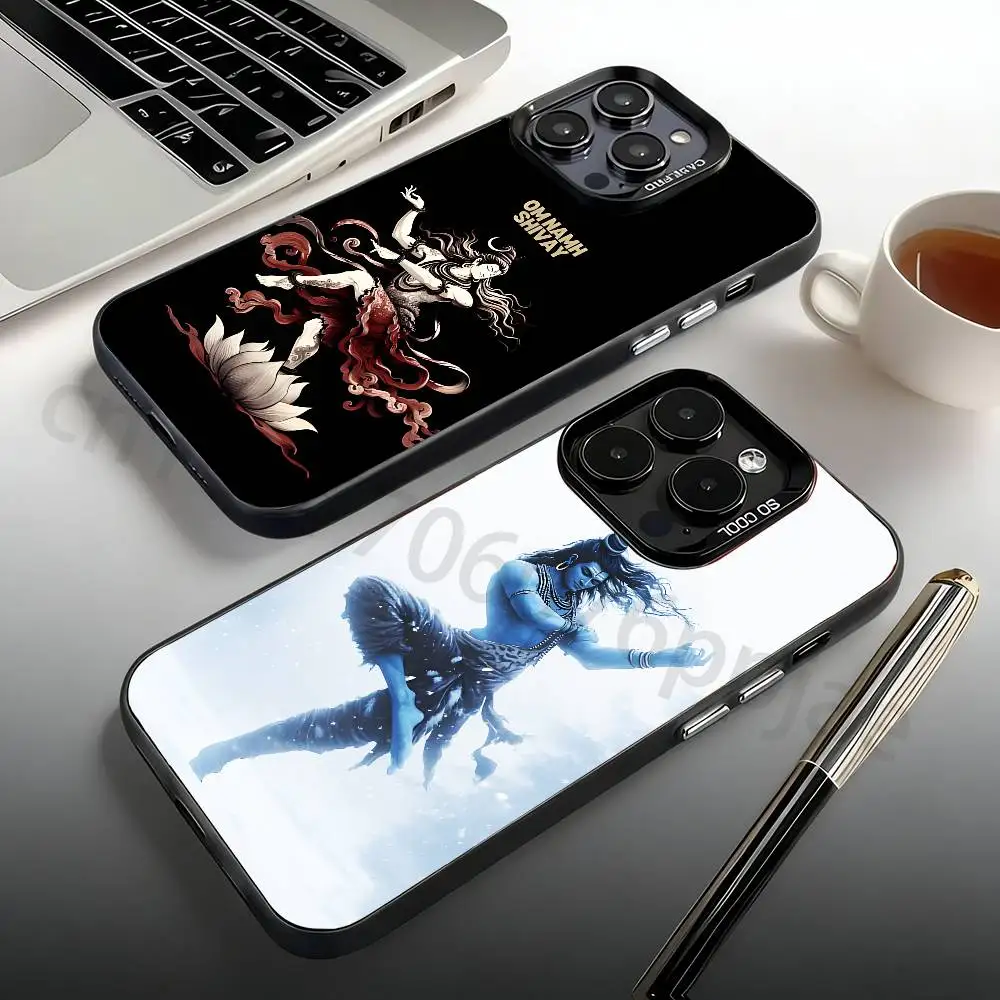 

Lord Shiva Hindu God Buddha Phone Case For iPhone 17,16,15,14,13,12,11,Pro,Max,Plus,Mini, Anti Fall Matte Hard Bumper