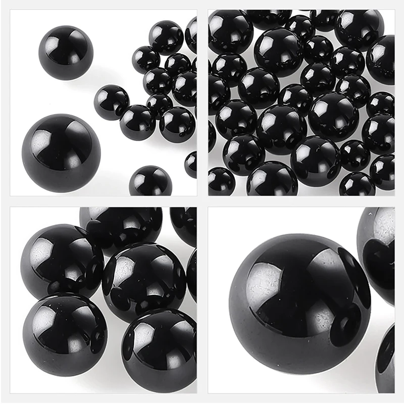 

G5 Grade Silicon Nitride Ceramic Balls - High Temp Si3N4 Bearings 1.34-19.844mm for Aerospace/Turbine/Bearing (ASTM F2094)