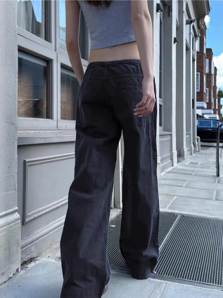 السراويل البضائع النسائية سيدة أربعة مواسم القطن الساتان مكبل عالية الخصر نادي الحفلات شيك لامعة الترتر بريق مصقول الطيات