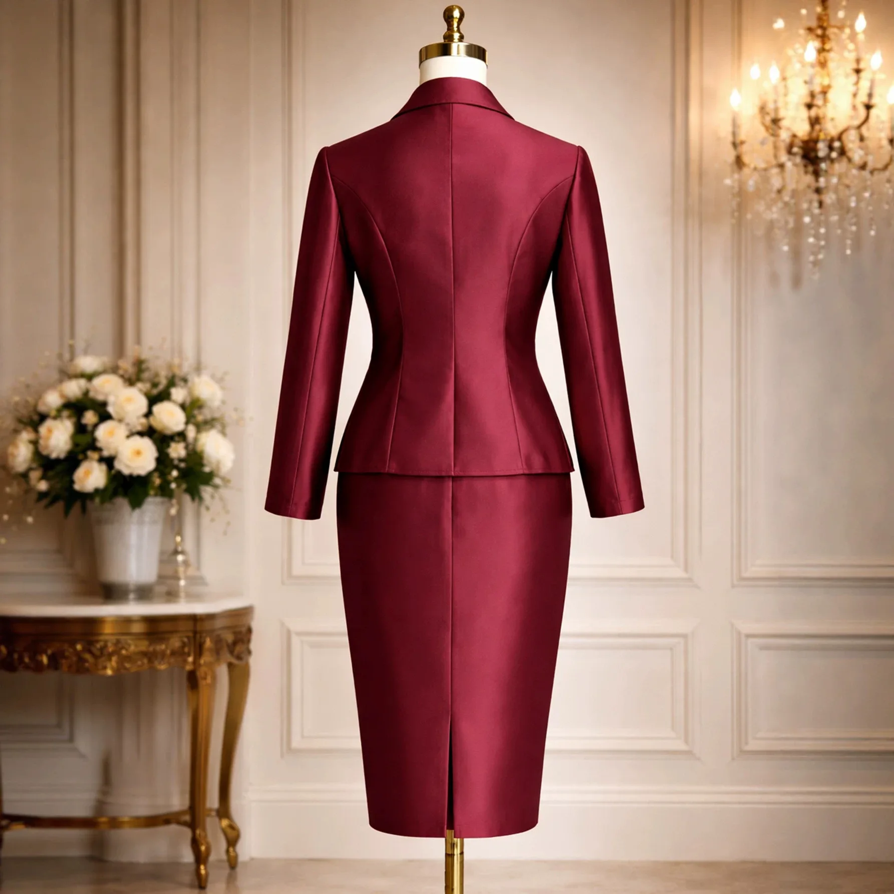 Women Two Piece Sets Skirt Set Full Sleeve Coats Long Skirts Hip Wrap High Waist Y2k Streetwear Elegant Work Sexy Slim Fit 2026 image 4