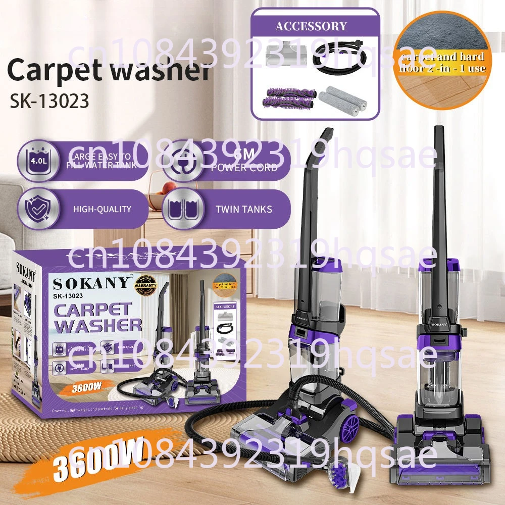 

3600W Wholesale Corded Wet and Dry Vacuum Cleaner for Carpet and Sofa Washing