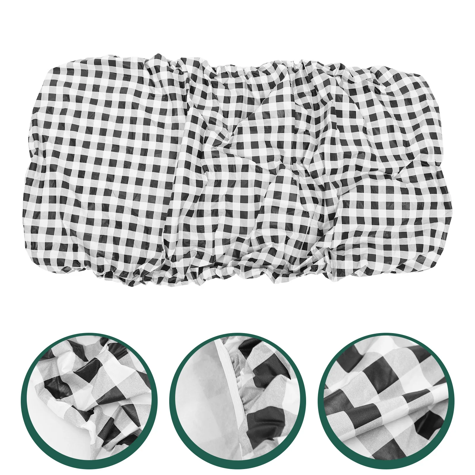 

Elastic Fitted Picnic Tablecloth Waterproof Outdoor Table Cover for Camping Picnic Supplies Decorative Table Protection Cover