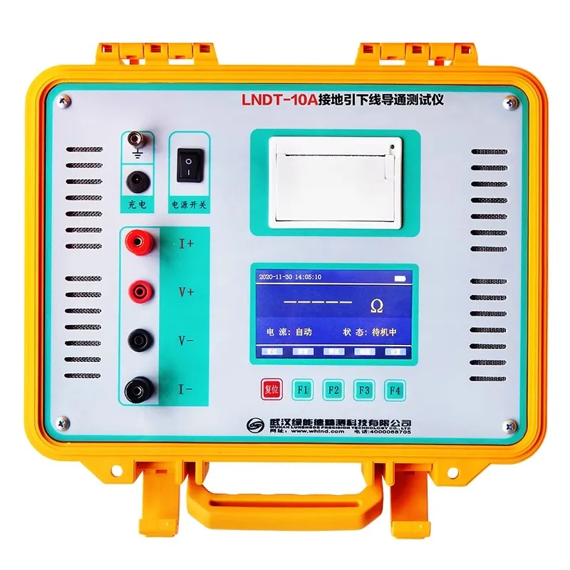 

Lvnengde 10A Electronic Measuring Instrument Ground Lead Conduction Tester Grounding and Electric Network Connectivity Tester