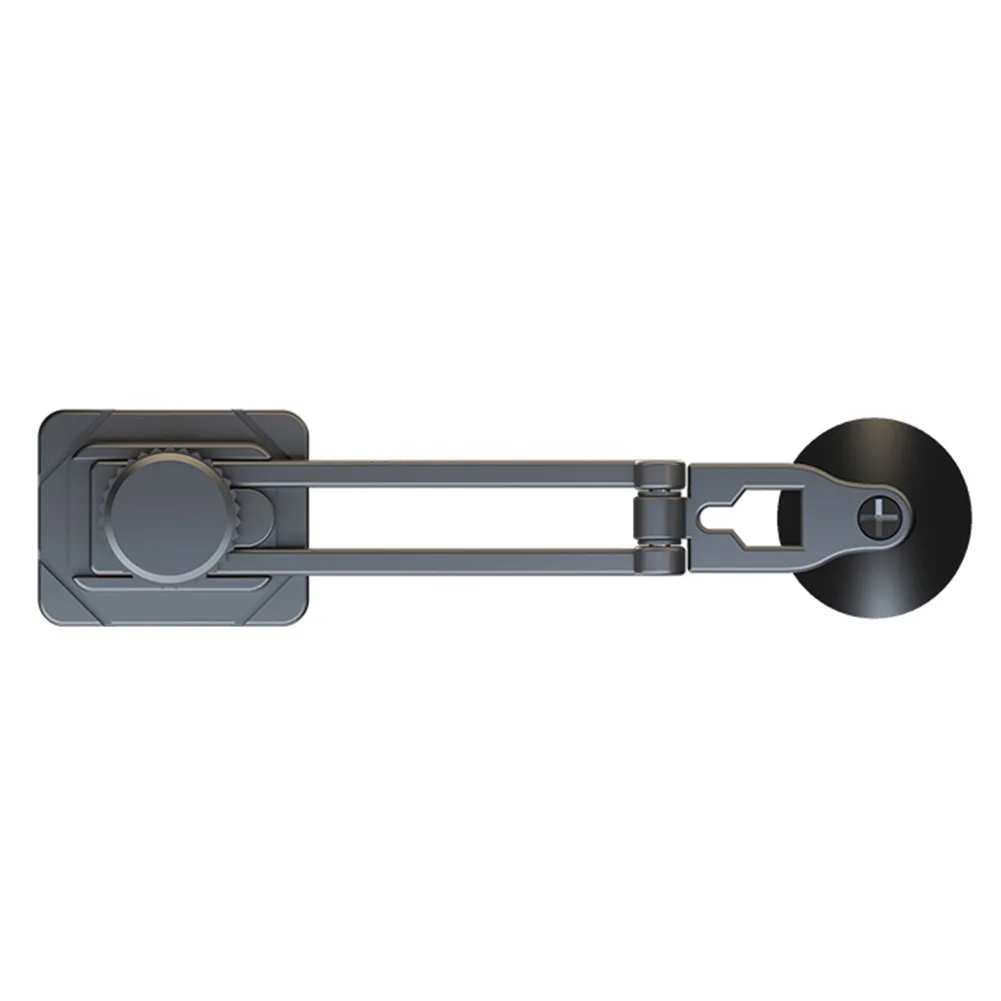 Supporto magnetico per telefono per auto Binario di scorrimento Schermo di controllo centrale telescopico pieghevole regolabile in lega di alluminio per Tesla Model 3 XY S