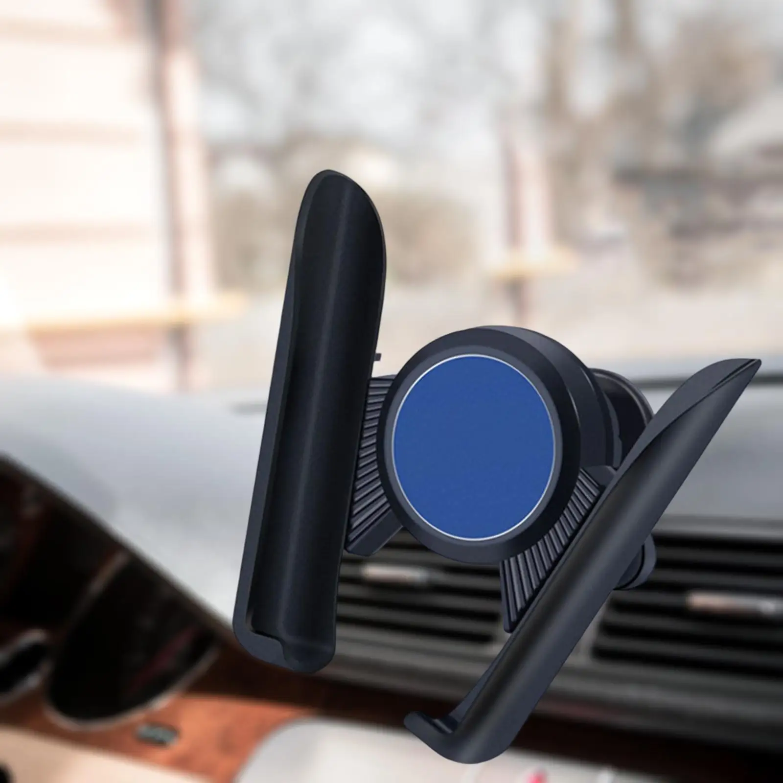 5xCar Phone Holder Auto 360 Rotation Navigation for 4.5-6.2inch Phones Blue