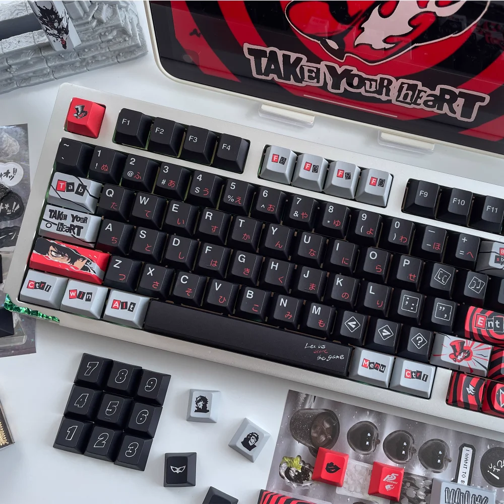 ペルソナ5 キーキャップセット PBT 142key ゲーミング