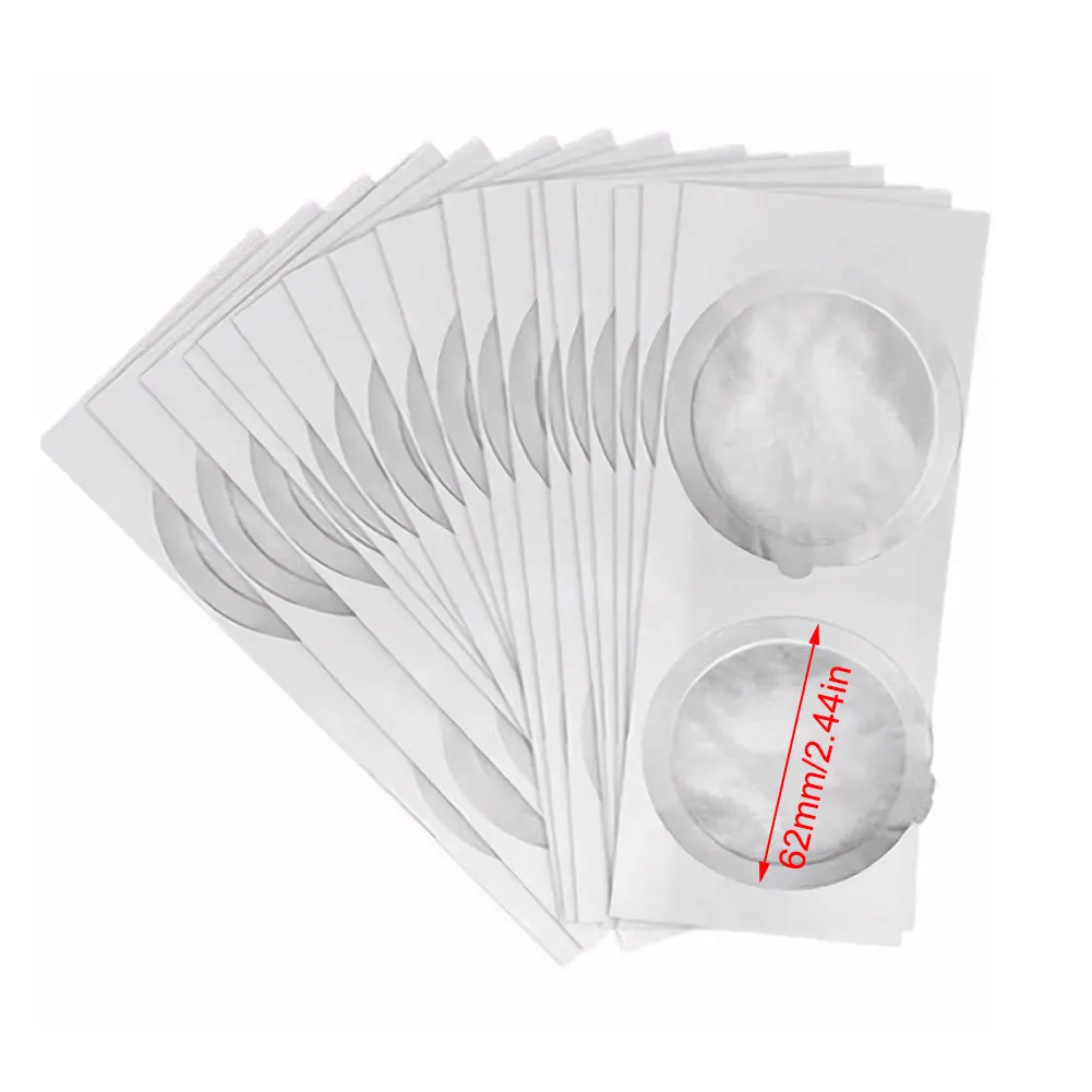 10/20 PCS Aluminum Foils Lids Disposible Aluminum Seals Stickers Coffee Capsule Seals Foils for Nespresso Vertuo Coffee Maker