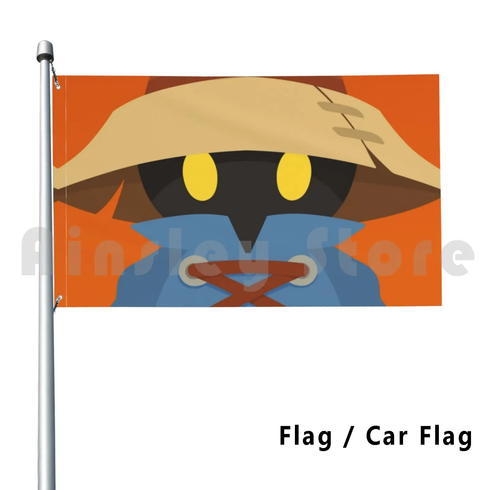 Vivi Flag Car Flag Funny Final Fantasy Final Fantasy Ix Final Fantasy 9 Ff9 Final Fantasy 9 Squaresoft