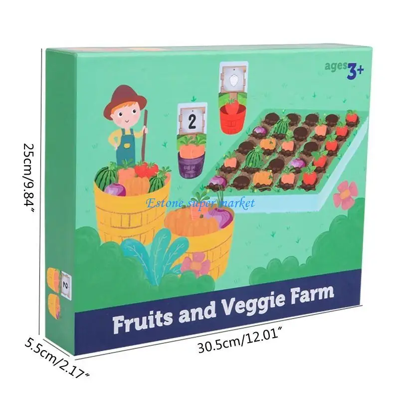 090B Trò chơi trí tuệ giác quan Bảng dạy đồ chơi đếm màu sắc phù hợp cho bé trai bé gái