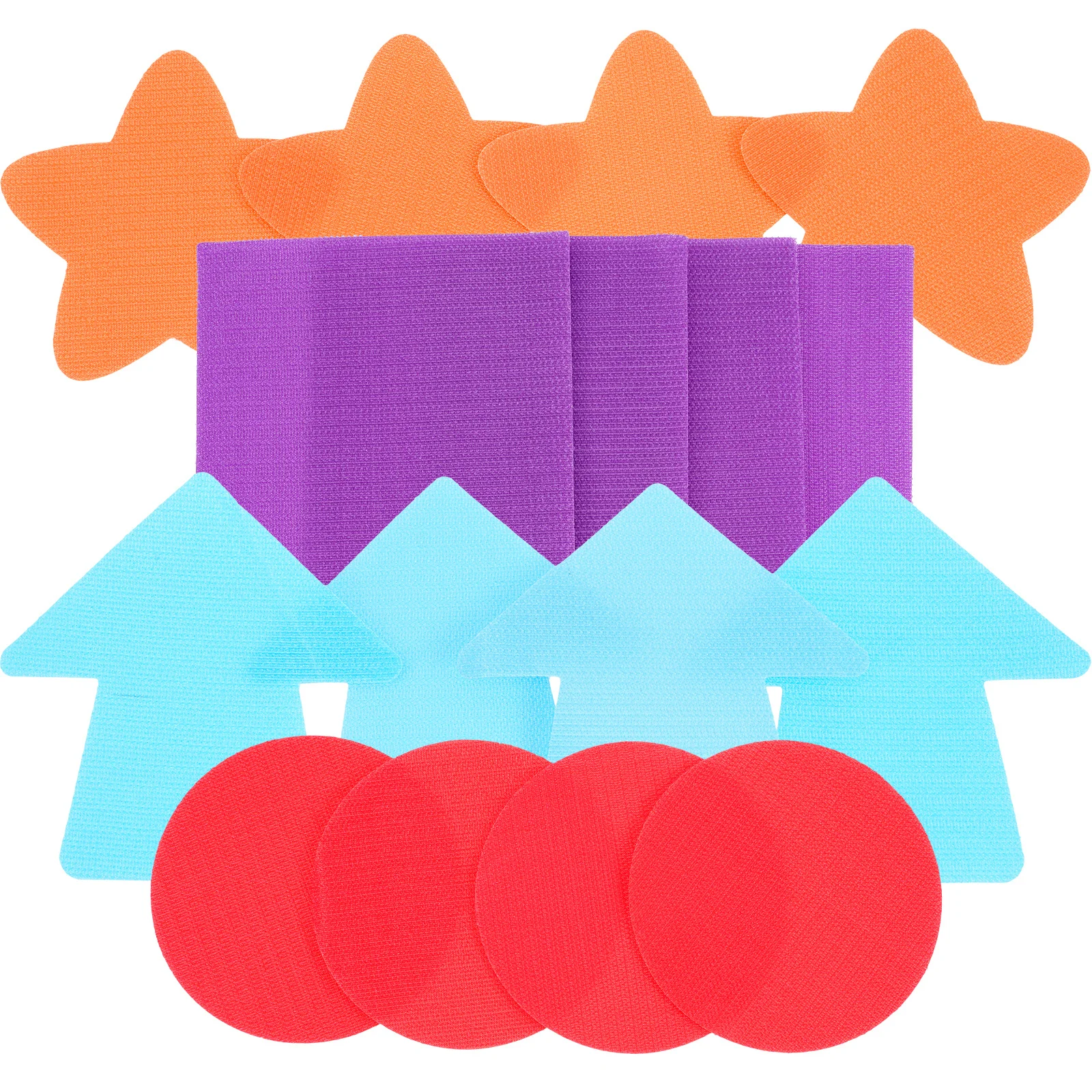 

40pcs Dot Markers Various Shapes Classroom Floor Stickers For Kids Preschool Learning Carpet Spot Self Adhesive