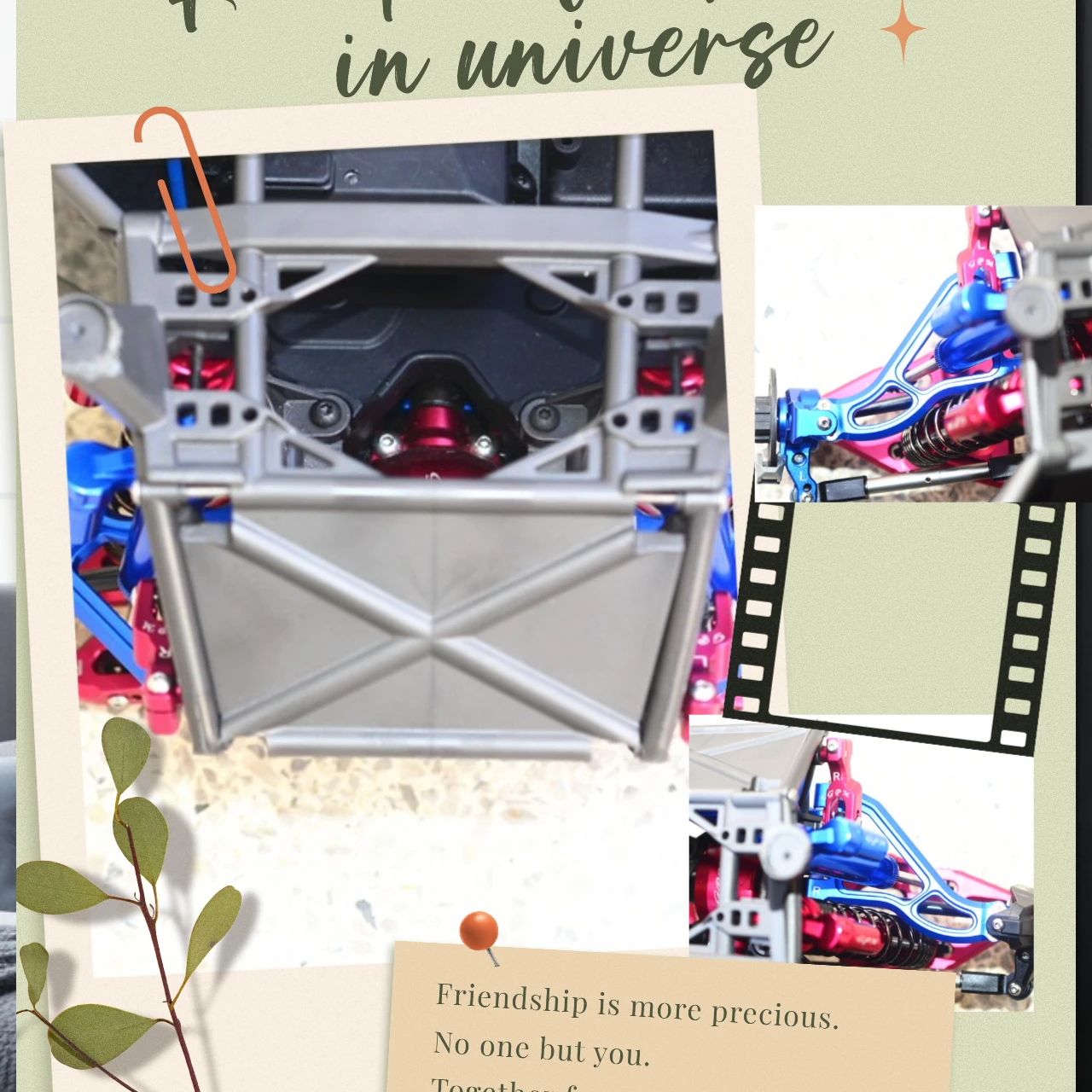 

Алюминиевый передний верхний рычаг подвески GPM для TRAXXAS масштаба 1/7, обновленная часть Unlimited Desert Racer