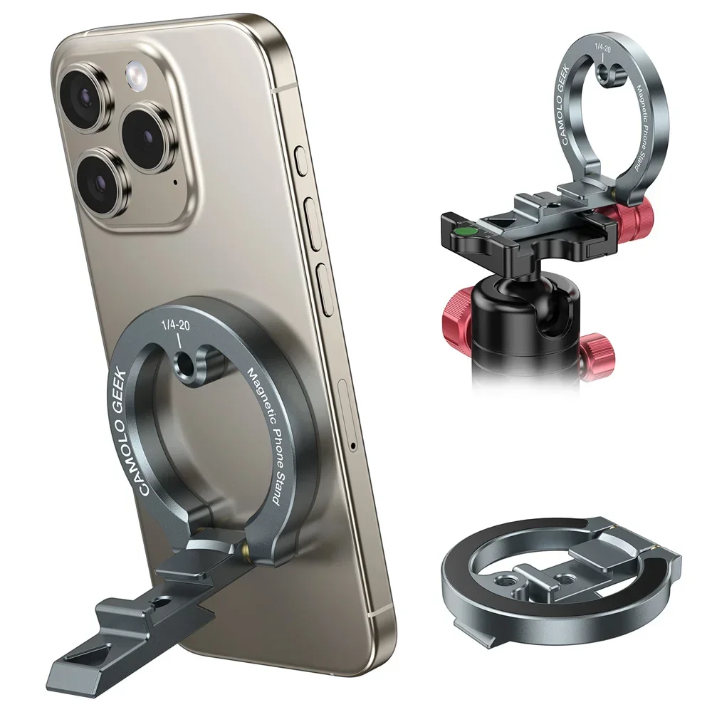 2025 Magnetic Phone Tripod Mount  w Arca 1/4