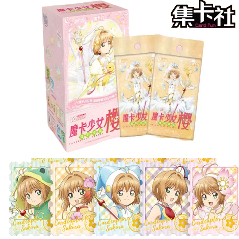 

Card.Fun Original Moka Maiden Sakura Transparent Card Anime Collection Card Game Collectible Toy Gift for Fans
