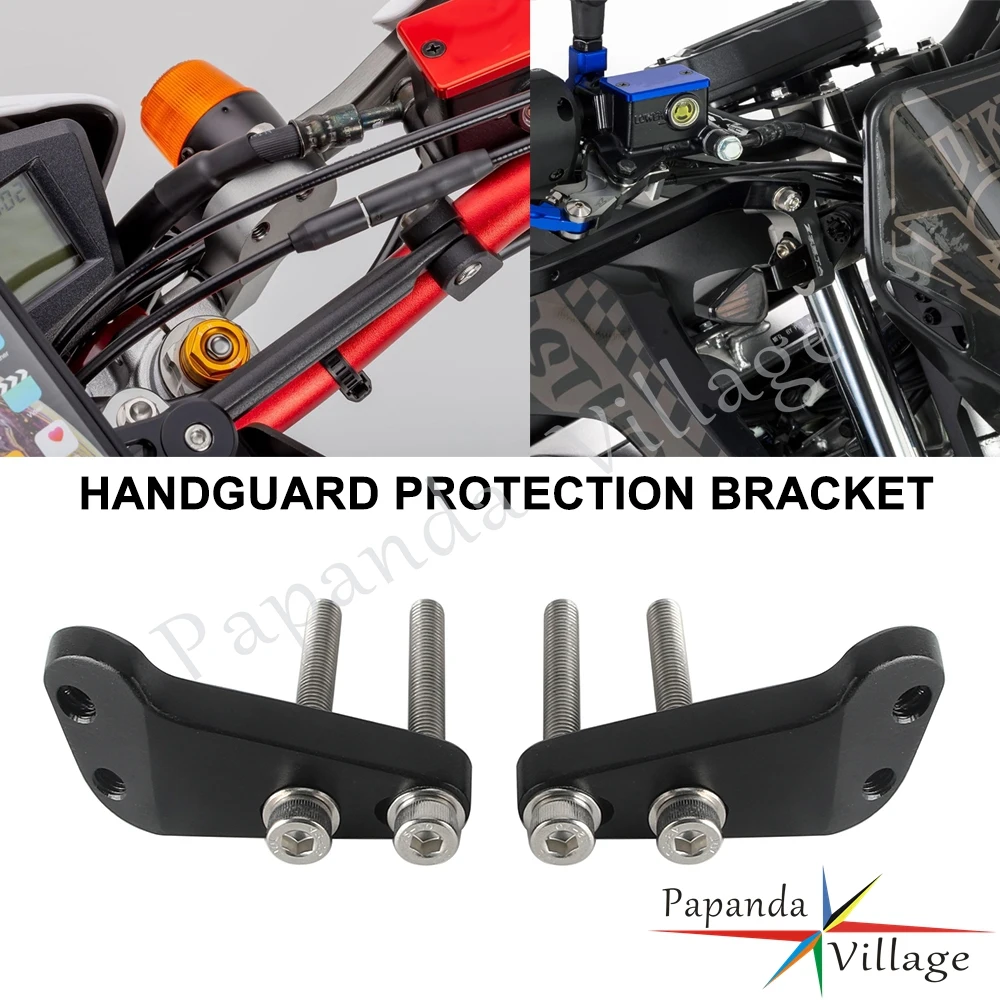 Motorcycle Parts Handguard Protection Bracket For XLR250/BAJA XR250/R/BAJA/MOTARD XR600R 650R/L CRF150F 230F Aluminum ZE71-1821