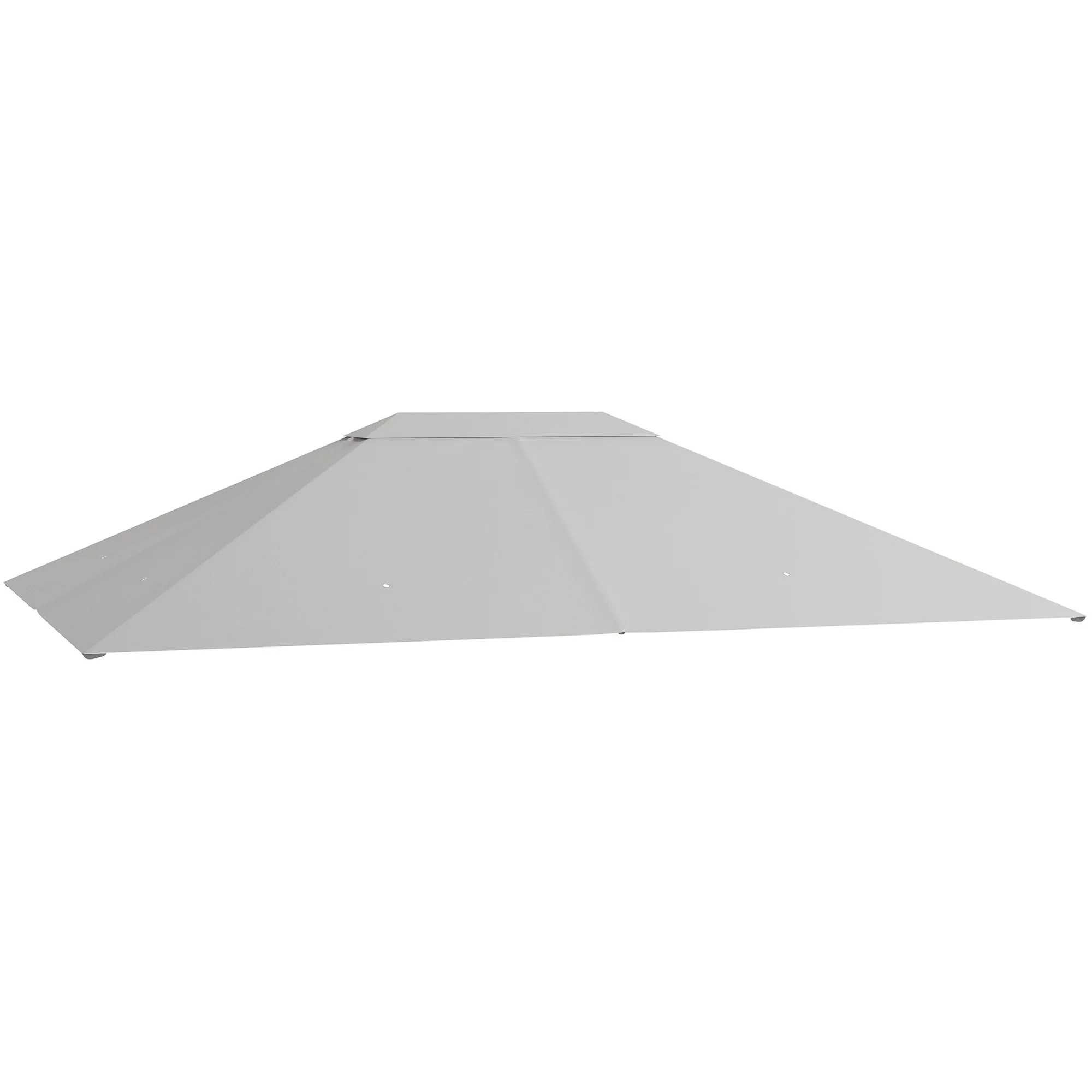 10' x 13' Gazebo Canopy Replacement Gazebo Roof Cover, Light Gray