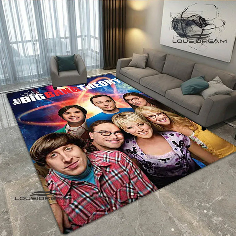 The Big Bang Theory printed carpet Non -slip carpet Yoga mat door mat photography props kitchen mat area rug birthday gift