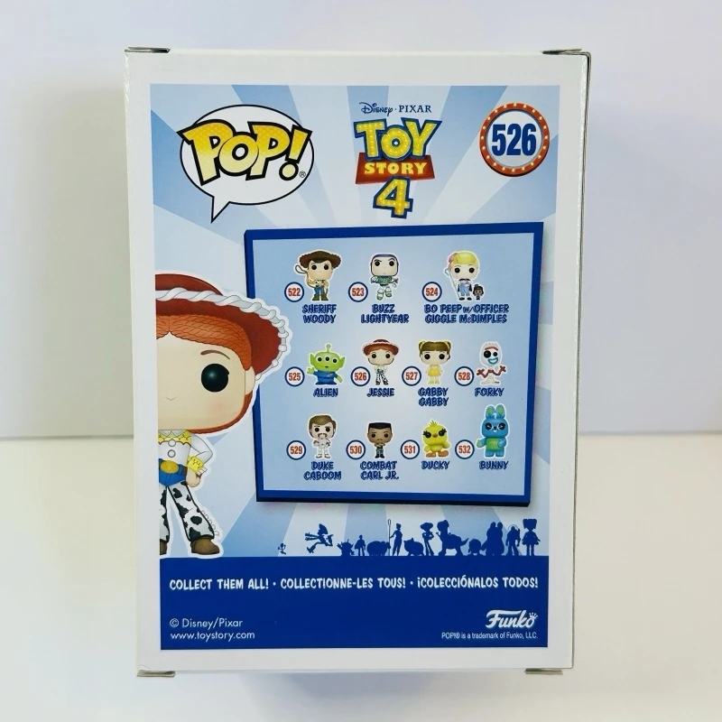 Funko Pop! Original Disney Pixar Toy Story 4 Jessie #526 Vinyl Figure - Movie Collectible Model Desktop Decor Toys Gift for Fans - view 4