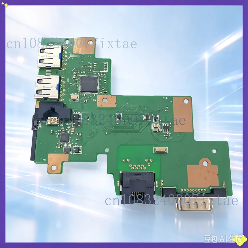 Replacement 07M8N1 for Dell Latitude 14 Rugged Extreme 7414 E7414 USB SD Card RJ45 IO Board