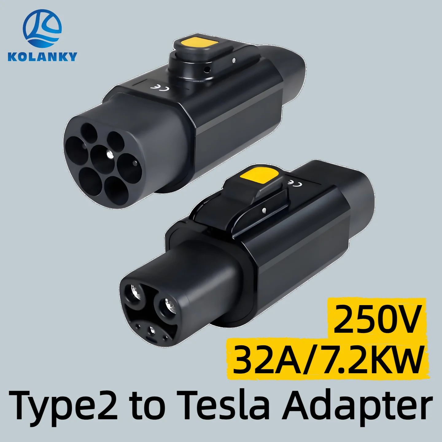 

Тип 2, к tesla 7,2 кВт, 32 А, адаптер для быстрой зарядки электромобиля, разъем для зарядки электромобиля, конвертер для Tesla Model S/X/3/Y EVSE