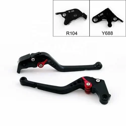 Long Brake Clutch Levers for Yamaha YZF R6 2005-2014 YZF R1 2004 2005 2006 2007 2008 R6S Black