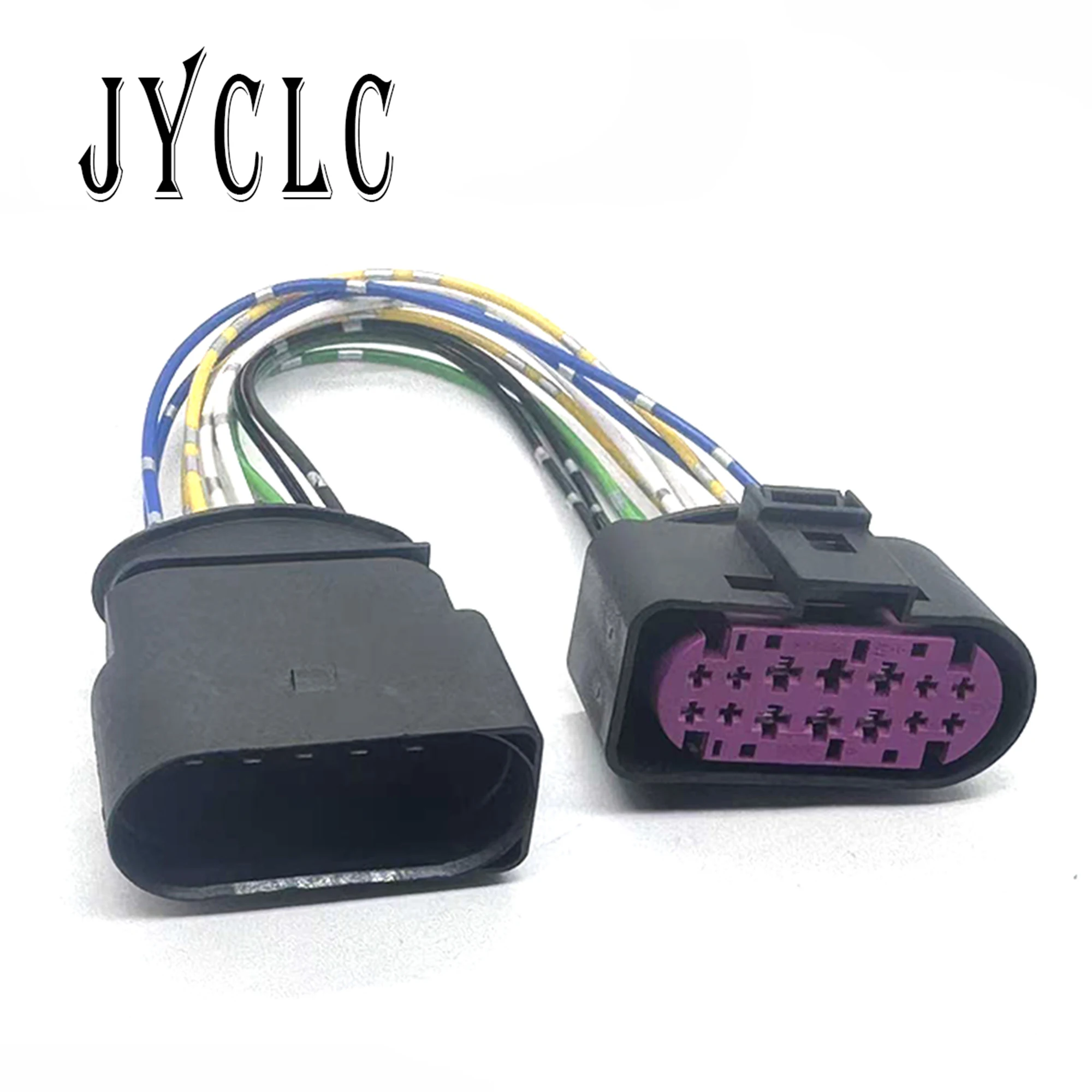 10-Pin 14-Pin Auto-Steckverbinder Kabelbaum-Stecker Autoscheinwerfer-Modifikation Hernia-Scheinwerfer-Umrüstung LED-Scheinwerfer-Stecker für VW – Detail 2