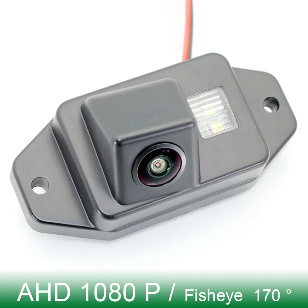 

AHD 1080P 170° FishEye Lens Vehicle Rear View Camera For Toyota Land Cruiser 80 Series/ Prado 90/ FJ Cruiser (GSJ15W) Car CVBS