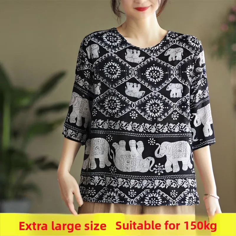 فضفاضة تناسب اضافية كبيرة الحجم القطن الاصطناعي الصيف تي شيرت الدانتيل تقليم مادة رقيقة سبعة Sve المرأة تانك القمم القطن الحرير