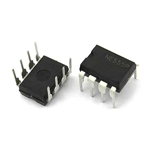 50pcs Ne555 DIP-8 Timer IC Chip Kit Pulse Generator