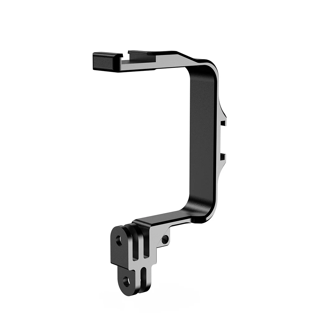 Aluminium Action Kamera Live Vlog Halterung Kalte Schuh Lichter Halterung für Gopro 13 12 11 10 DJI Action 5 Pro Cage Rig Schutzrahmen – Detail 5