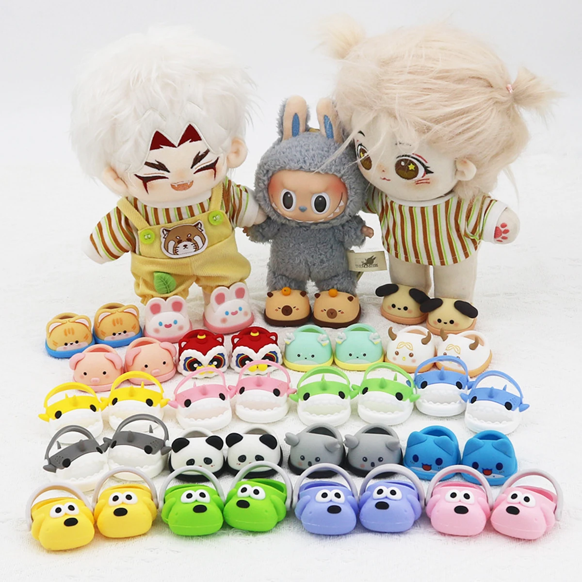 For Labubu Casual Sandals Cute Accessories DIY Doll Toys for labubu decoratio