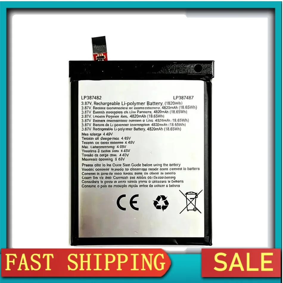 

Mobile Phone Battery Safe For Crosscal LPN387482 High Performance 4820Mah