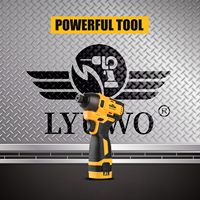 LYUWO 16V electric screwdriver, 160N. m screwdriver, cordless drill, household multifunctional drill, with LED light.