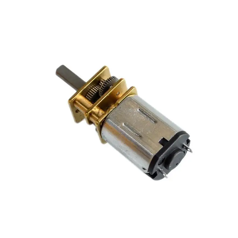 N20 micro reduction motor DC3V-6V DC pure steel metal gear