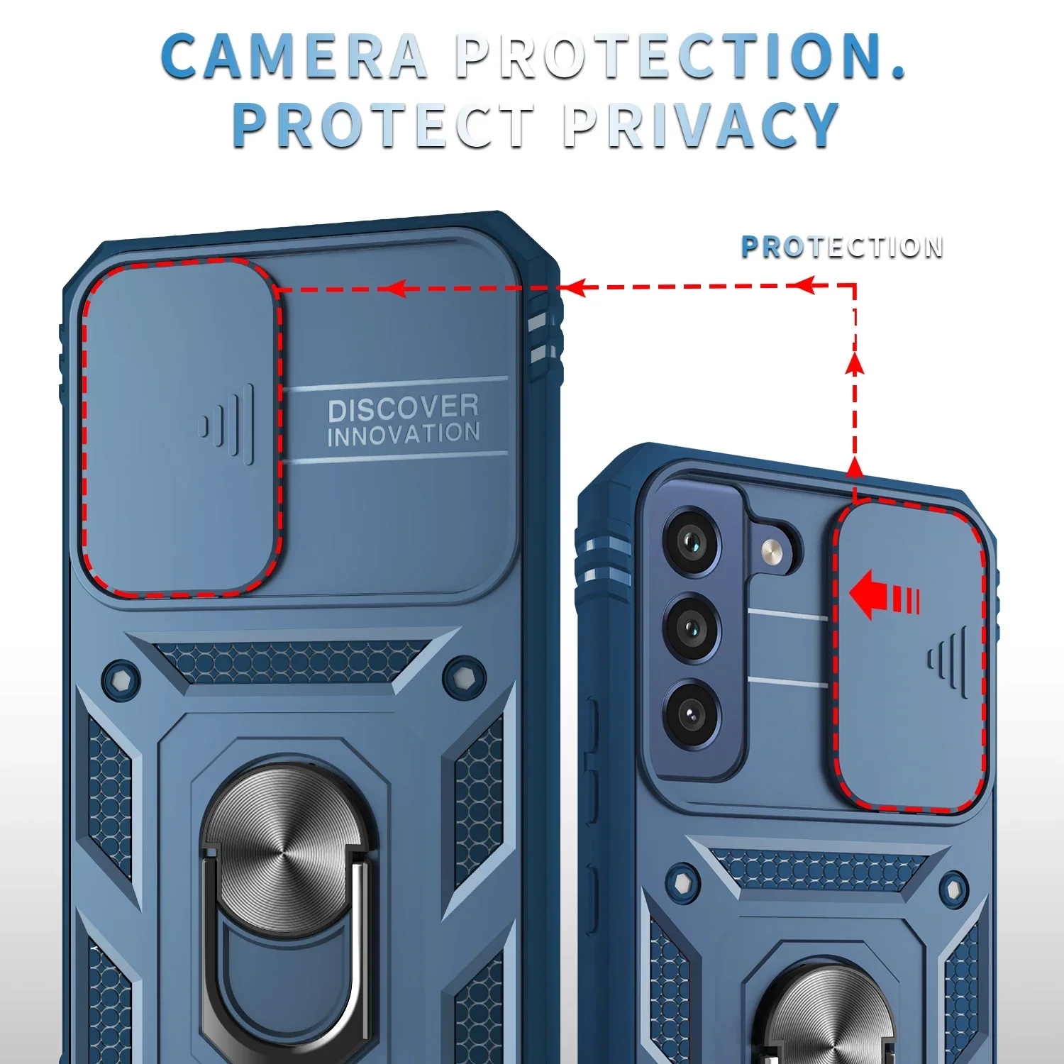 Camera Protection Case for Samsung Galaxy S24 S22 S23 Ultra S21 FE 5G S22 Plus A55 A35 A34 A54 A53 A33 A15 A52 S20 FE A13 A14