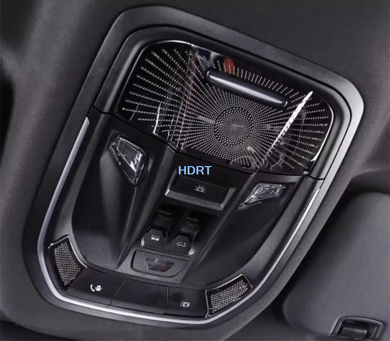 Car Styling Front Triangular Speaker Rear Door Panel Horn Reading Lamp Cover Accessories For Great Wall GWM Haval F7 2th 2022 +