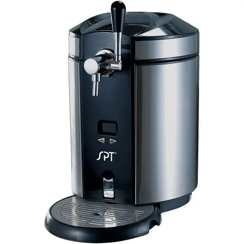 5L Mini Draft Beer Kegerator and Dispenser 220V Europe Plug with Beer Tap Fit on 5L Beer Keg