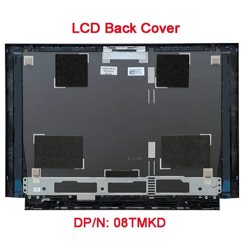 New For Dell Gaming G16 7620 Metal Black Notebook Lcd Back Cover 08TMKD