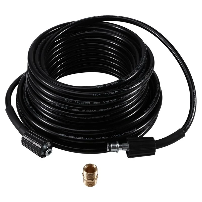 NEW HOT in Stock-Pressure Washer Hose Quick Connector Hose And Extension Coupler For Swimming Pools Siding Washing Cars Floors