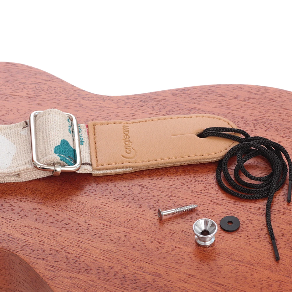 

Guitar Straps Ukulele Vintage Belt Carrier Replacement Part Nationality Shoulder