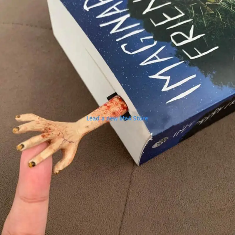 Y55E 2PCS Halloween Horror Hand Landmark