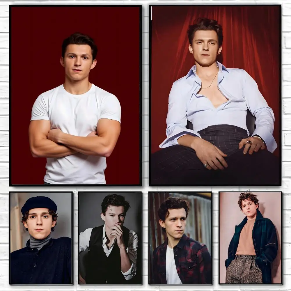 T-Tom Holland Poster Poster High Quality Wall Art for Home Office Bedroom Living Room Perfect