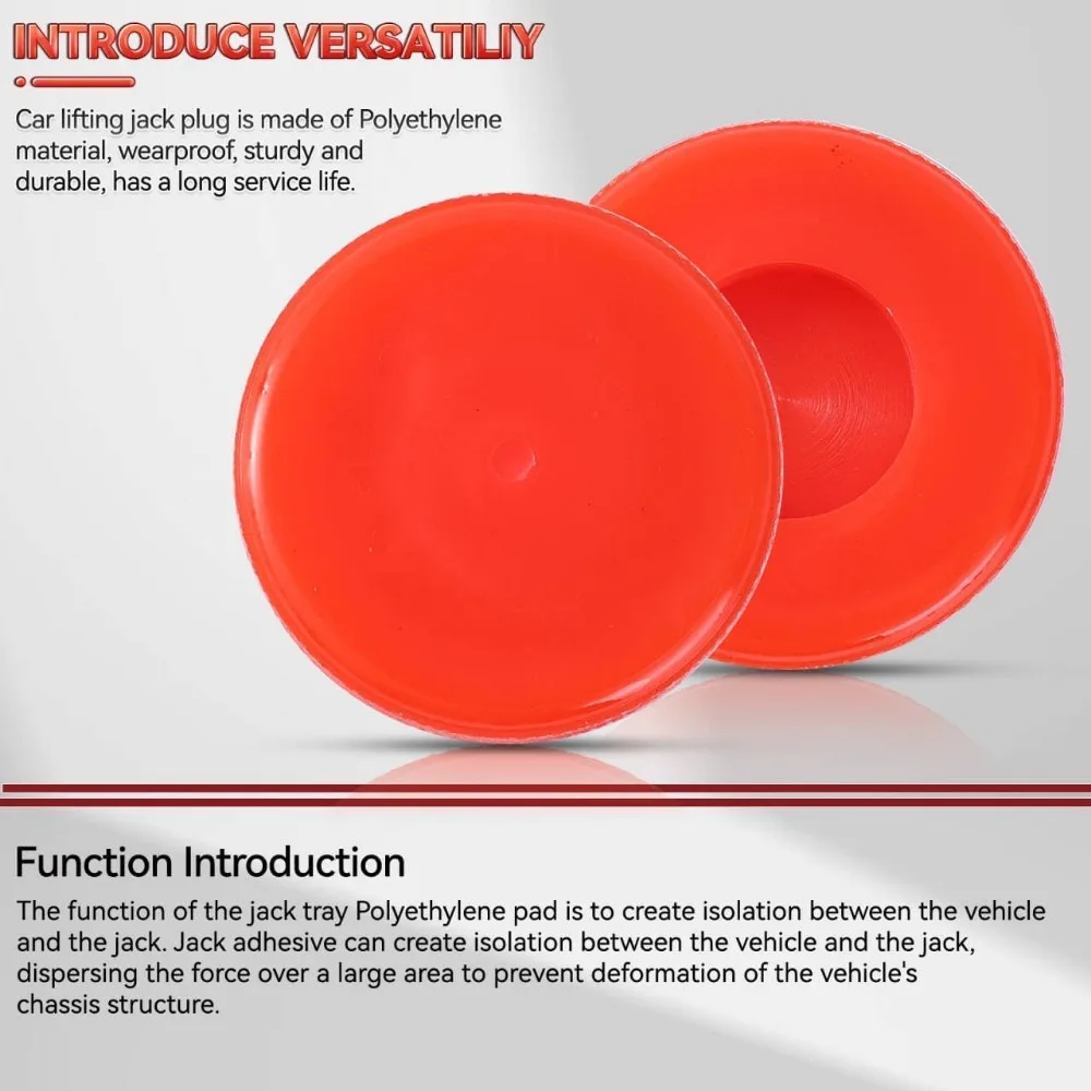 البولي ايثيلين زجاجة جاك الوسادة المضادة للانزلاق محول دعم كتلة سيارة رفع أداة إصلاح العالمي قرصة لحام الجانب قائمة 29 مللي متر 1.14 Ho