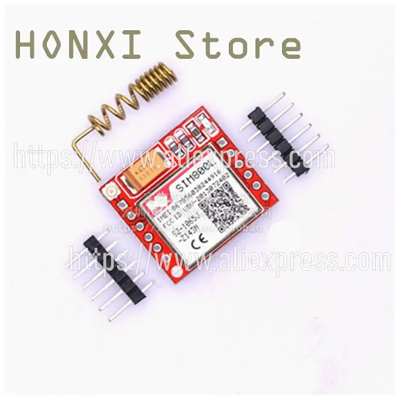 1PCS SIM800L GSM module GPRS transfer board microSIM card small Core board