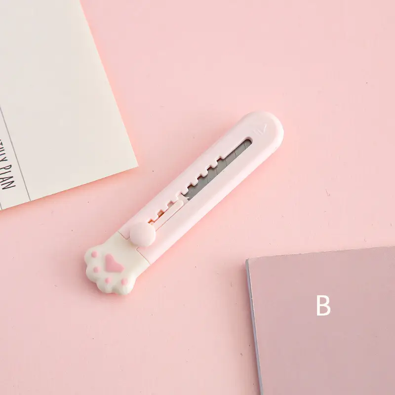 Mr.Paper Mini Cat Claw Utility Knife Creative Cute Convenient Hand Account Paper-cutting Tool Student Stationary Art Supplies - Image 14