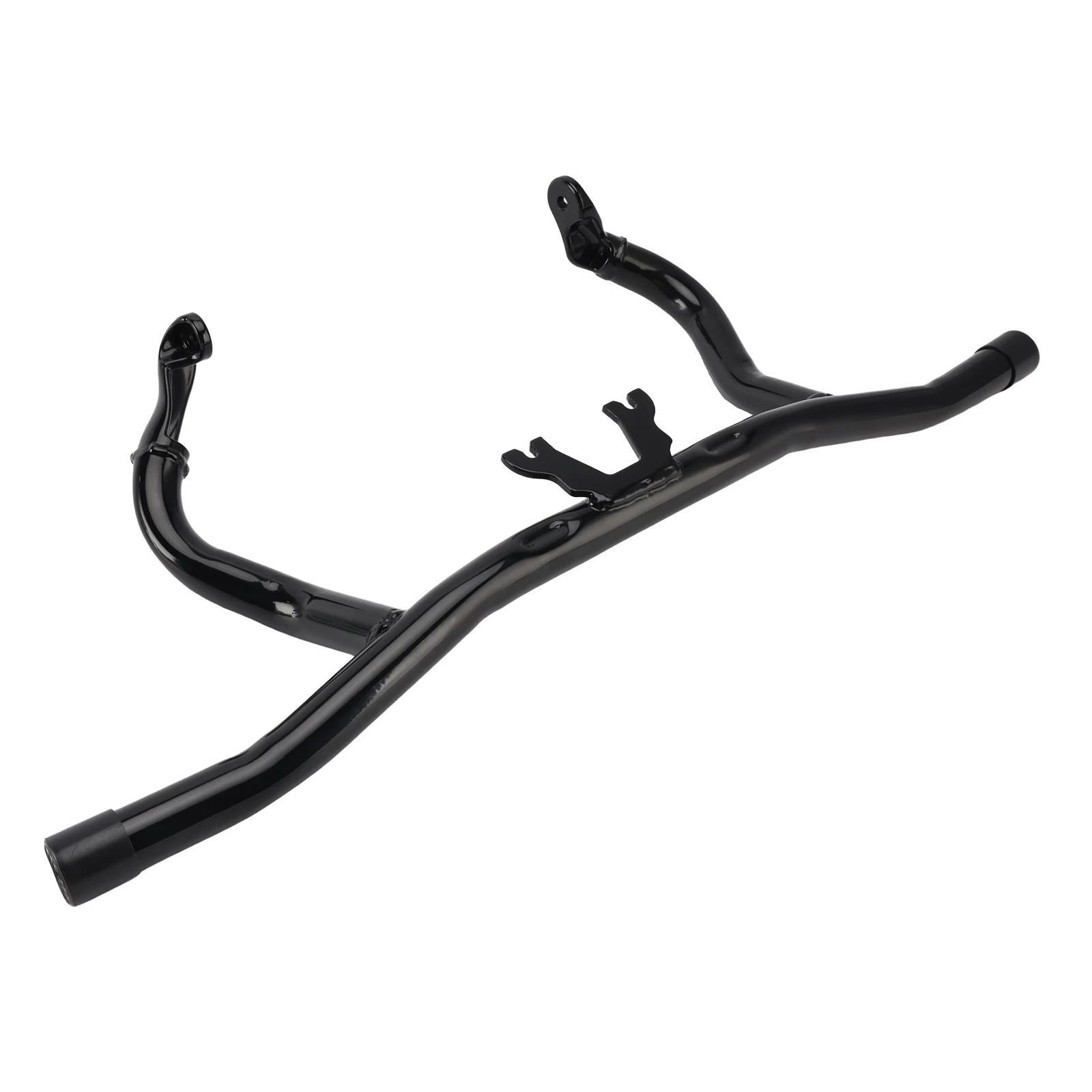 Topteng Bumper Engine Protection Guard Crash Bar Black Fits For Glide Flht Flhx 24-25