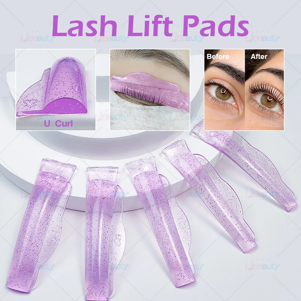 Libeauty Free Silicone Eyelash Perming Lash Lift Shield Lifting Eyelash Curler Eeyelash Curling Iron Akcesoria Narzędzia do makijażu
